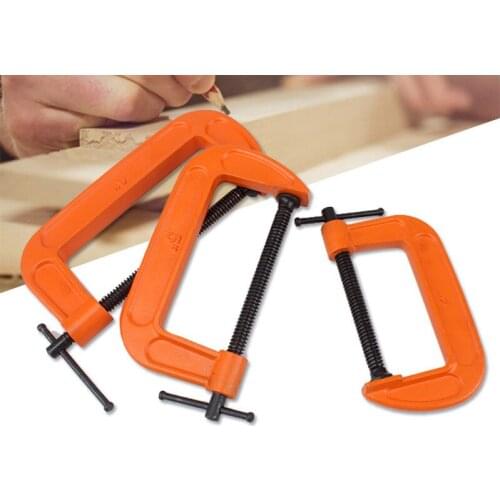 1PCS Fixing Clip G-type Woodworking Clamp Clamping Device Adjustable Woodworking Tools Multi-functional Heavy-duty G Clamp