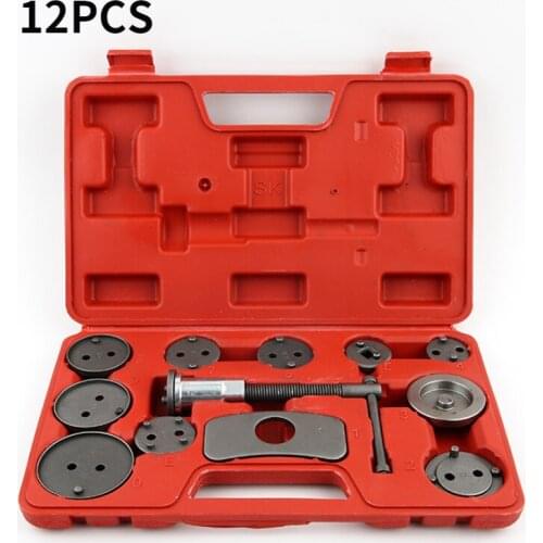 12pcs Car Disc Brake Caliper Wind Back Brake Piston Compressor Tool Kit Repair Tools