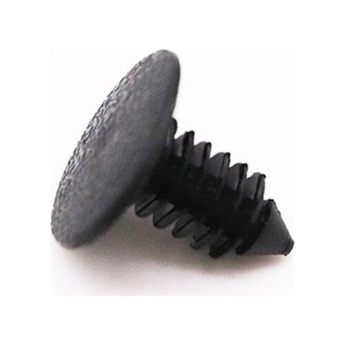 20Pcs 8mm Hole Car Roof Trunk Barbed type Fixing Clip Plastics Fasteners For Ford Toyota
