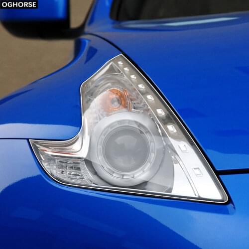 2X Car Headlight Self Healing Protective Film Vinyl Protection Transparent TPU Decal Sticker for Nissan 370Z Nismo 2009-On