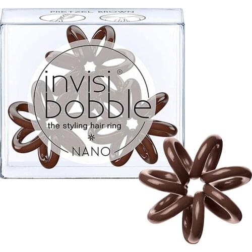 Invisibobble Nano Hair Styling tool Small amount of hair ring hair ties hair band Hair Accessories for Women baby no kink 3PCS