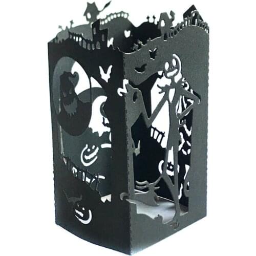 Halloween 3D Pumpkin Lantern Metal Cutting Dies Stencil DIY Scrapbook Album Mold