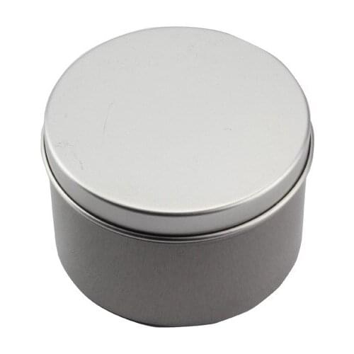 5pcs 200g 200ml Aluminum Can Tin Coffee tea Jar Lip Balm Container Empty Candle Jar Metal Cream Pot Box