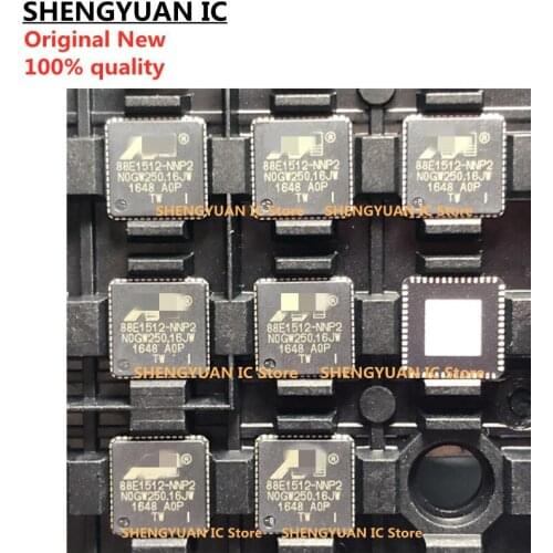 5 pcs/lot 88E1512-A0-NNP2I000 88E1512-NNP2 88E1512-A0 88E1512 QFN56 Original New 100% quality