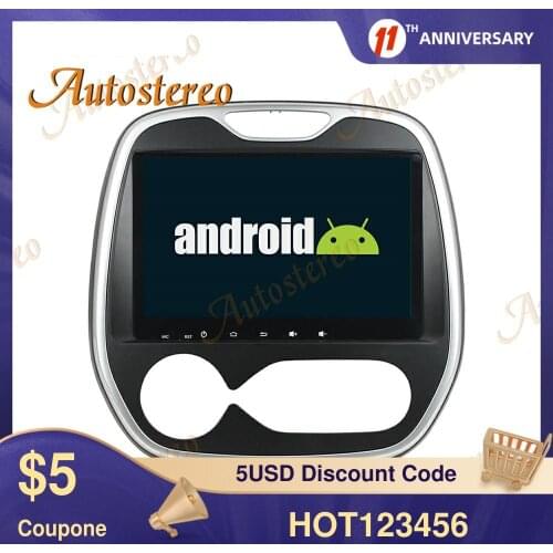 Car No DVD Player Android 9 8Core GPS Navigation For Renault Capture CLIO 2011-2016 Stereo Headunit Multimedia Player Auto Radio
