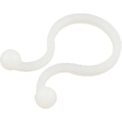 IMC Hot White Nylon Round Tips Twist Lock Cable Tie 100 Pcs