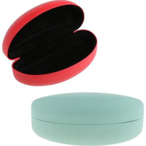 Sunglasses Eyeglass Metal Hard Case Spectacles Eyewear Protector Box Bag Pouch for Home Office Travel School Use