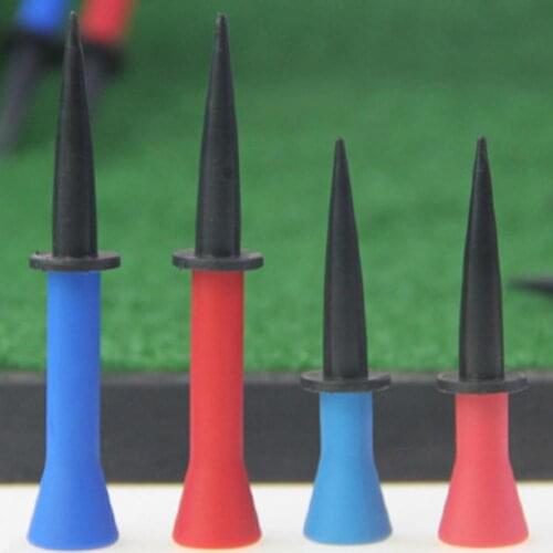 5Pcs Mini Golf Training Ball Tee Portable Elastic Stable Step Down Golf Ball Holder Tees Outdoor Sport Training Accessories