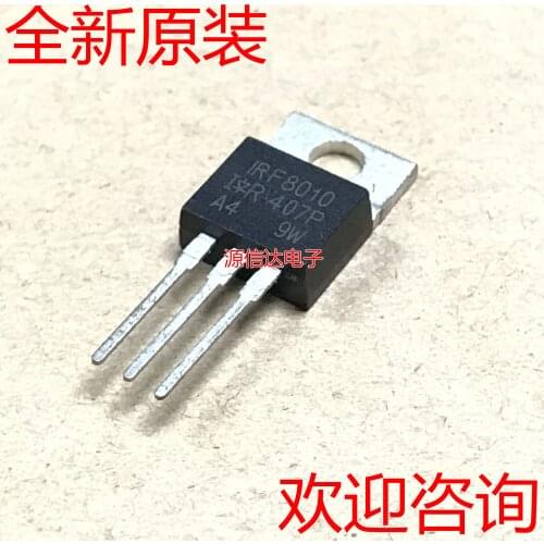 New original IRF8010 IRF8010PBF 80A 100V N-channel TO-220 MOS tube imported from stock