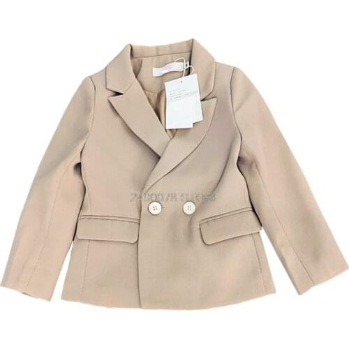 Boys Formal Blazer Jacket Gentleman Kids Violin dance show performence Jacket Children Wedding Birthday Party Jacket