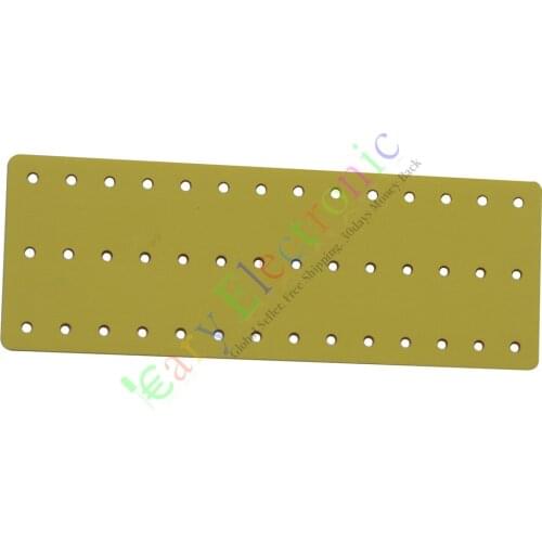 Wholesale and retail 4pc PCB Fiberglass Turret Terminal Strip 42pin Holes Tag Board audio amps DIY free shipping