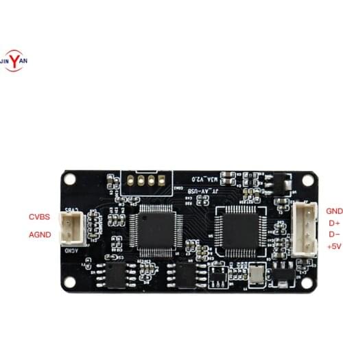 Analog to USB Digital Signal CVBs to USB Photography Camera AV to USB Video Conversion Module Board