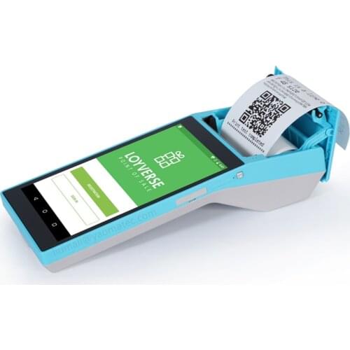 PDA POS Handheld Device Pos terminal built in thermal bluetooth printer 58mm Wifi Android Rugged PDA Barcode Camera Scaner 1D 2D