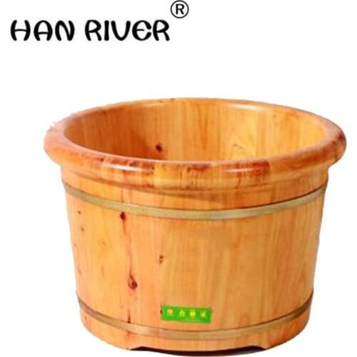 Bubble foot bath bucket barrel barrels bath bucket foot bath barrels serging affixed with cedar bubble foot bath tools