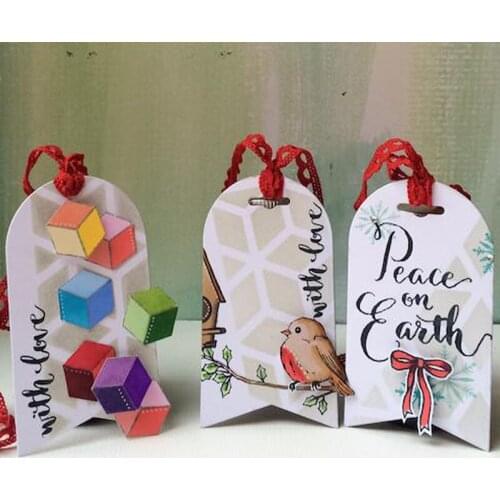 Happiest of Holidays Transparent Clear Silicone Stamp/Seal for DIY Scrapbooking/Photo Album Cards Decorative Clear Stamps 6x8in