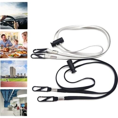 1pcs Safety Adjustable Face Mask Lanyard Handy Convenient Holder Rope Anti-lost Anti-drop Mask Hanging Neck Rop Halter Ropes