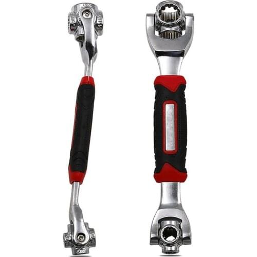 360 Degree Multipurpose Tiger Wrench 8 In 1 Tools Socket Works Universal Ratchet Spline Bolts Torx Sleeve Rotation Hand Tools