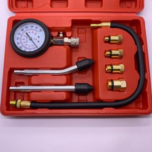 DPGJ-452 Diesel Engine Compression Cylinder Pressure Tester Gauge Kit Tester Leakage Diagnostic Automotive Tool
