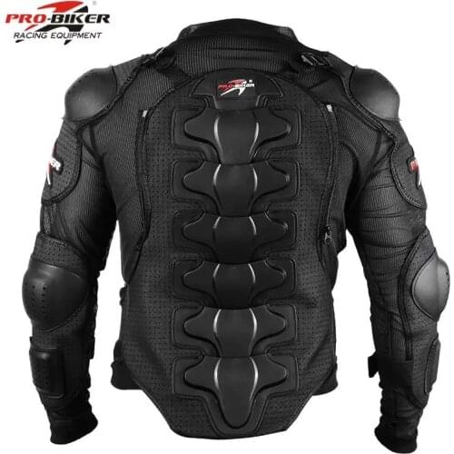 Pro-Biker motorcycle protective armor gear Jacket Full Body Armor cloth Motocross Turtle back protection Motorcycle Jackets