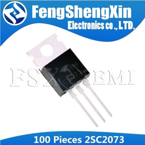 100pcs 2SC2073 TO220 C2073 TO-220 TO-22 KSC2073 power triode