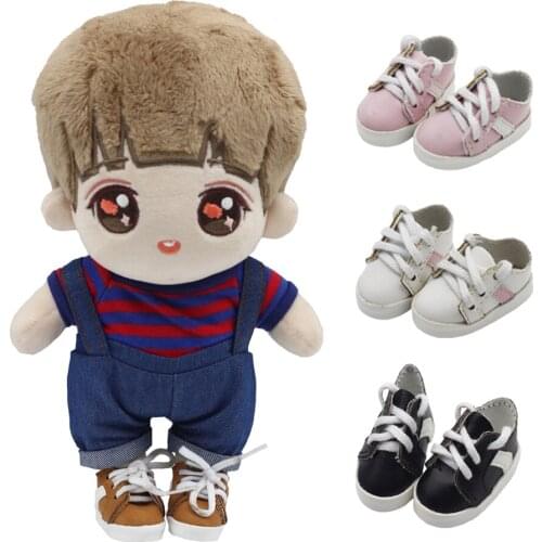 6 Points BJD Shoes For yosd 1/6 bjd Doll Handmade Sports Casual Shoes 4.5*2.1CM