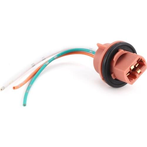 Automatic transmission tools Automatic Transmission Parts 7443 Light Bulb Socket Brake Lamp Bulb Plug Copper Core Wire Dual
