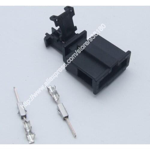 3B0 972 712 2Pin car connector,Car light-inspection Plug with terminal,Car door lamp connector,Volkswagen License plate lamp