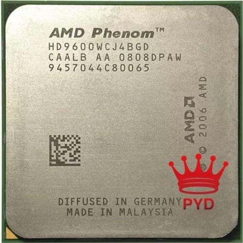 AMD Phenom X4 9600 2.3 GHz Quad-Core CPU Processor HD9600WCJ4BGD/HD960BWCJ4BGH/HD960ZWCJ4BGD Socket AM2