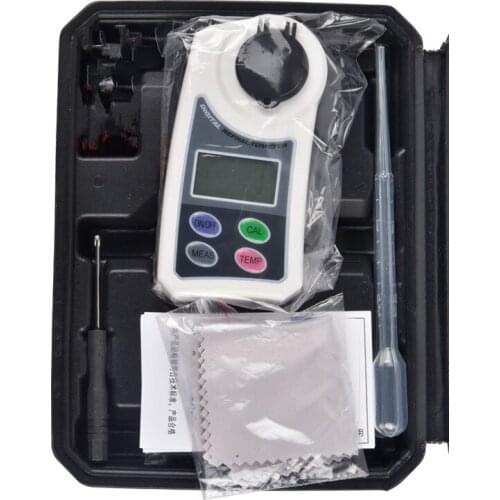0.0-55% Brix Digital Refractometer Concentration Meter Tester LCD Display Sweetness Sugar Meter