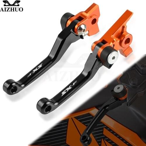 FOR 250SXF 350SXF 450SXF 505SXF SXF Motorcycle Dirt Pit Bike Lever Motocross Pivot Brake Clutch Levers DirtBike CNC Aluminum