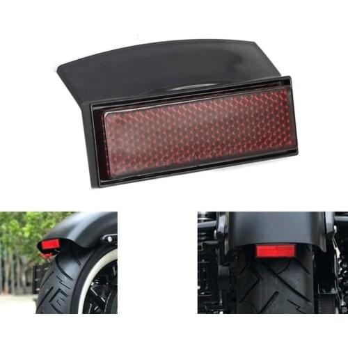 Tail Rear Fender Reflector Safety Warning for Harley Sportster XL883 XL 883 1200 48 72 Nightster Roadster Mudguard Refletive