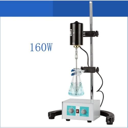 Laboratory Overhead Mixer Digital Electric Laboratory Stirrer 0-3000 rpm/min Liquid Mixing Timing Adjustable