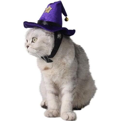 Cool Magic Black Cat Dog Halloween Costume Cosplay Cloak Shawls Cape Full Halloween Birthday Party Gift Pet Supplies