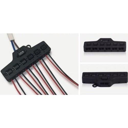 3/6 Ports Distribution,Port Sharing Box/Distributor, Port Hub for Scale Model Lghts Connection//Railway Layout Diaroma