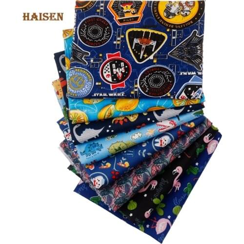 Cartoon Series Calico,Cotton Fabric Printed Twill Colth By Meter For DIY Quilting Sewing Baby&Kids Clothes Dress TextileMaterial