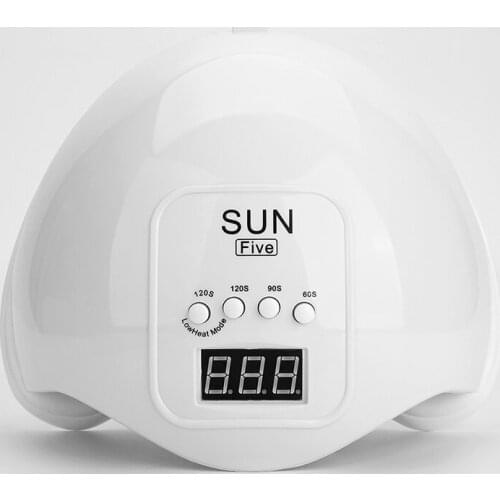 Sun Five 48W Nail Dryer UV LED For Nail Lamp Curing Gel Polish Quick Drying With Auto Sensor Manicure Salon Lamp #QT-53