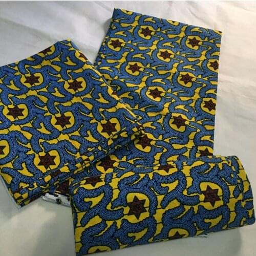 Top Real Wax Africa Prints Tissu Fabric Sewing Garment Craft Textile Material African Dress Loincloth Soft Cotton Fashion Pagne