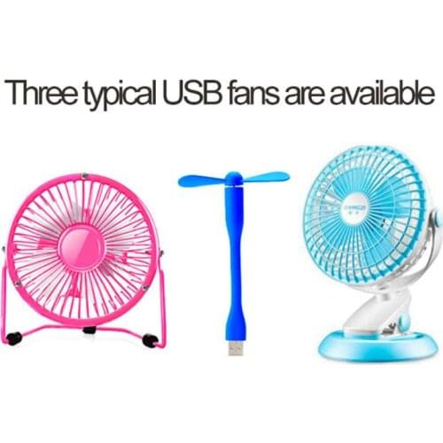 5V 5V 5W USB Fan Governor Speed Controller Adjuster Timer LED Dimming Module Voltage Adjustable Cooling With Shell Office Car