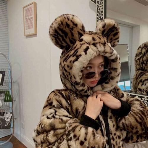 2021 Women Winter Clothing Jacket Thick Loose Warm Cotton Korean Coats Harajuku Plus Size Clothing for Women Goth Korean Fashion