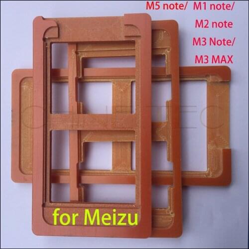 1pcs PF Glue Mould LCD screen glass Mold Holder oca molds for Meizu M1 M2 M3 M5 Note M3 MAX