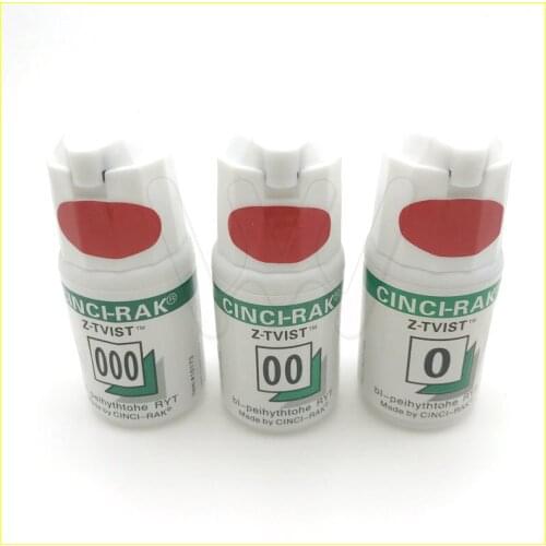 3 Bottle Dental CIHGI-RAK G-THQST Gingival Retraction Cord Packing size 0 00 000
