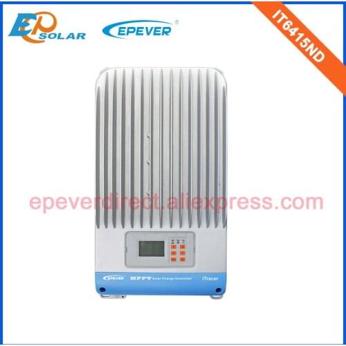 60A 60amps EPSolar EPEVER MPPT solar power controller charger battery IT6415ND 48V 36V auto work LCD display screen