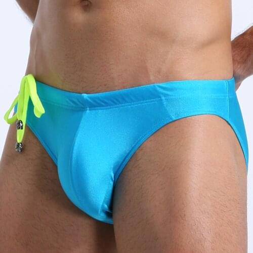 8 Color S-XL Mans Brand Swimming Briefs Low Waist Swimwear drop Sexy Shorts Trunks Boxers Summer Mens Swim For Old buyer