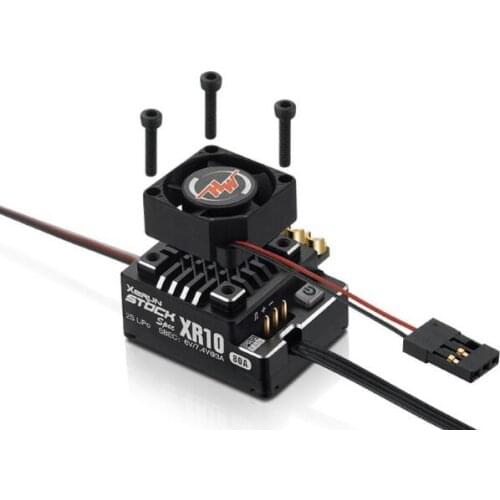 Hobbywing XeRun XR10 PRO STOCK SPEC 30112401 80A 2s brushless sensored ESC for 1/10 RC racing cars