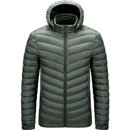 2021 mens casual warm cotton coat new hooded removable jacket youth cotton clothing trend mens jackets and coats winter coats