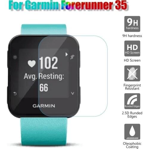 9H Premium Soft film For Garmin Forerunner 35 Screen Protector for Garmin Forerunner 35 Film smart watch Accessories