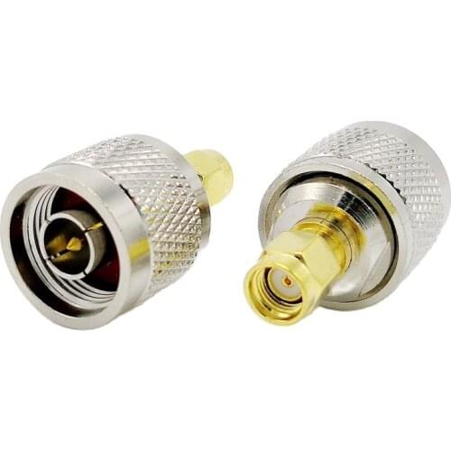 N Type to RP SMA connector L16 N type male to RP-SMA female RF Coaxial Adapter Connector 5pcs