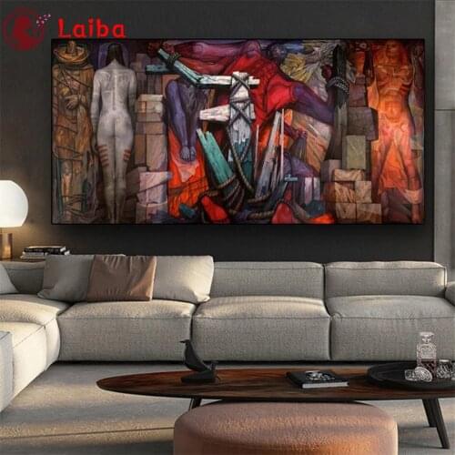 DIY Diamond Painting Famous abstract art liberation Diamond Mosaic Full Drill Square Embroidery Cross Stitch Handmade Hobby