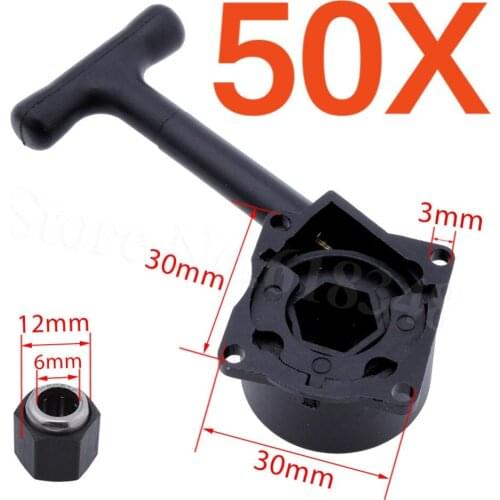 Wholesale 50 Sets /Lot HSP R020 Pull Starter + R025 12MM Hex One Way Bearing for VX 18 21 SH 18 21 Nitro Engine Parts