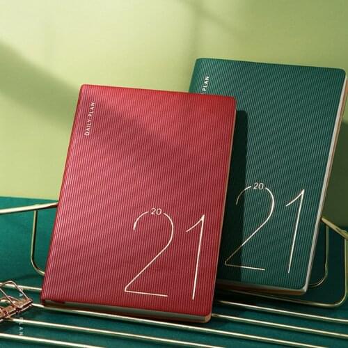 Agenda Planner 2021 Organizer Small A7 Diary Notebook Pocket Journal Weekly Notepad Plan Business Daily Travelers Note Book Mini